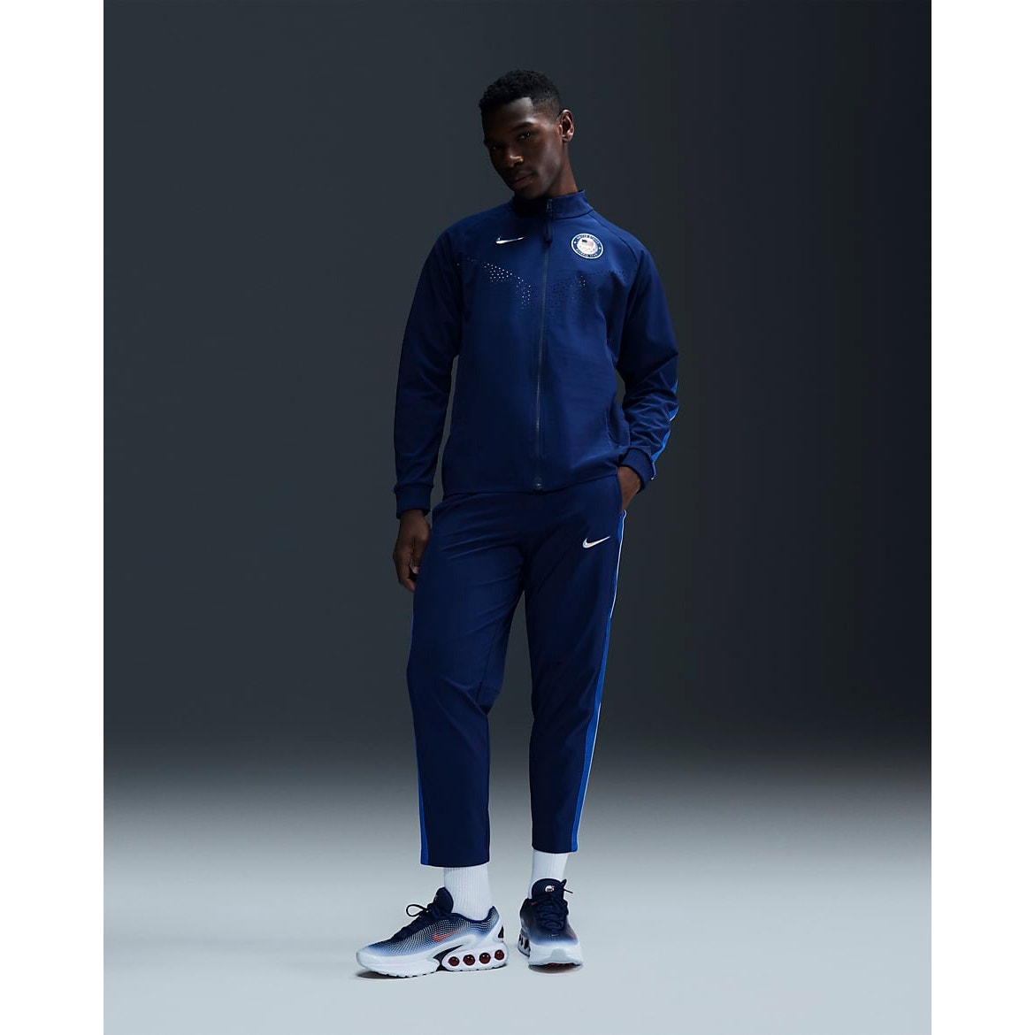 Nwt Nike Paris 2024 Team Issued Usa Olympic Blue Pants Mens Sz 3xl (Dz3562-492)